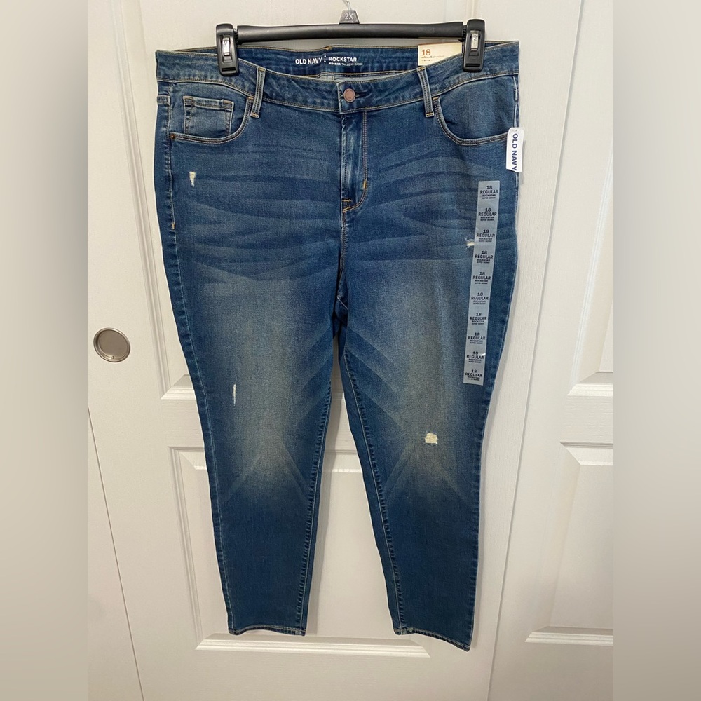 Old Navy Skinny Rockstar Jeans - Size 18. Brand New, with tags. Never worn.